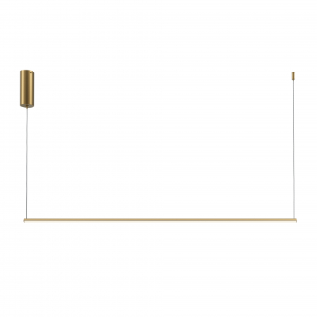 Lustre - Lustra LED Halo MOD246PL-L24BSK, 16W, 1100lm, lumina calda, IP20, aurie, Maytoni