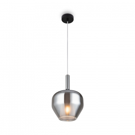 Produse - Pendul Duality MOD271PL-01B5, 1xE27, negru+fumuriu, IP20, Maytoni