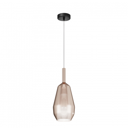 Pendul Duality MOD271PL-01B9, 1xE27, negru+maro, IP20, Maytoni [2]