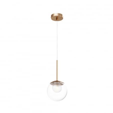 Produse - Pendul Basic Form MOD521PL-01G1, 1xG9, auriu+transparent, IP20, Maytoni