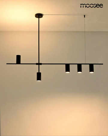 Pendul Moderno 120x10x85 cm, Oțel Negru - Moosee [1]