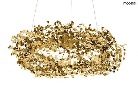 Produse - Pendul Monete 60x60x205 cm, Oțel Auriu - Moosee