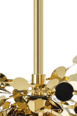Pendul Monete 80x40x200 cm, Metal Auriu Lucios - Moosee [5]