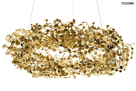 Produse - Pendul Monete 80x80x205 cm, Oțel Auriu - Moosee
