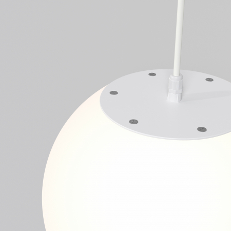 Pendul pentru exterior Erda O594PL-01W, 1xE27, alb, IP54, Maytoni [1]