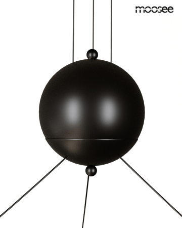 Pendul Octo 3 130x110x130 cm, Aluminiu Negru Mat - Moosee [5]