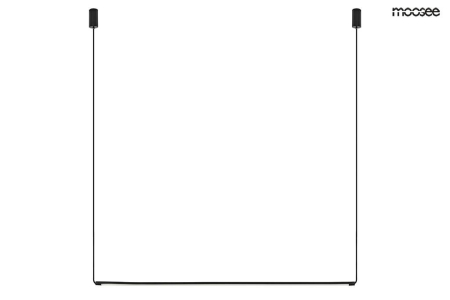 Produse - Pendul Ombre Level 80 90x6,5x160 cm, Oțel Negru - Moosee