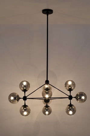 Pendul Planetario 10 96x96x143 cm, Negru Mat - Moosee [2]