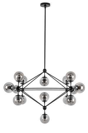 Pendul Planetario 15 142x142x173 cm, Negru Mat - Moosee [1]