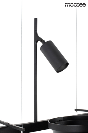 Pendul Plant 120x45x205,5 cm, Negru - Moosee [8]