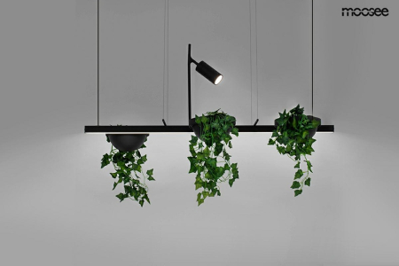 Pendul Plant Line 120x47x205,5 cm, Oțel Negru - Moosee [9]
