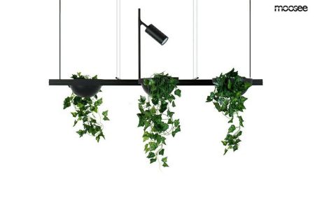 Pendule - Pendul Plant Line 120x47x205,5 cm, Oțel Negru - Moosee