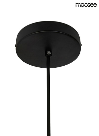 Pendul Puzo S 13,5x13x260 cm, Metal Negru - Moosee [4]