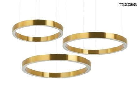 Produse - Pendul Ring 40 120x120x200 cm, Oțel Inoxidabil Auriu - Moosee