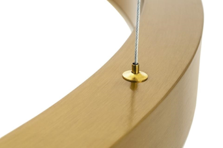 Pendul Ring 80 160x160x200 cm, Auriu - Moosee [1]