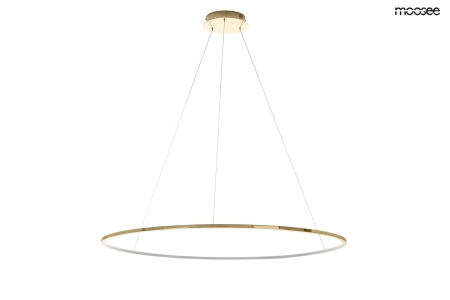 Pendul Ring Slim 100x100x192 cm, Oțel Auriu - Moosee [4]