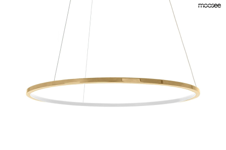 Produse - Pendul Ring Slim 100x100x192 cm, Oțel Auriu - Moosee