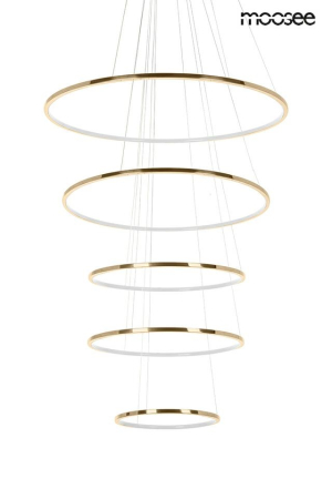 Produse - Pendul Ring Slim 100x100x202 cm, Auriu - Moosee