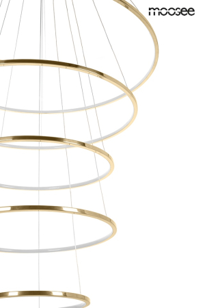 Pendul Ring Slim 100x100x202 cm, Auriu - Moosee [2]