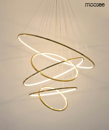 Pendul Ring Slim 100x100x202 cm, Auriu - Moosee [12]