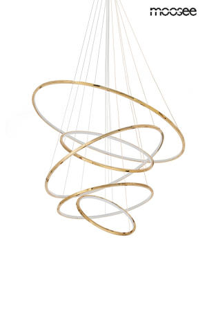 Pendul Ring Slim 100x100x202 cm, Auriu - Moosee [1]