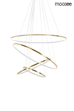 Pendul Ring Slim M 100x100x192 cm, Auriu - Moosee [1]