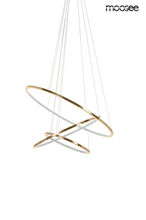 Pendul Ring Slim S 80x80x192 cm, Auriu Lucios - Moosee [1]