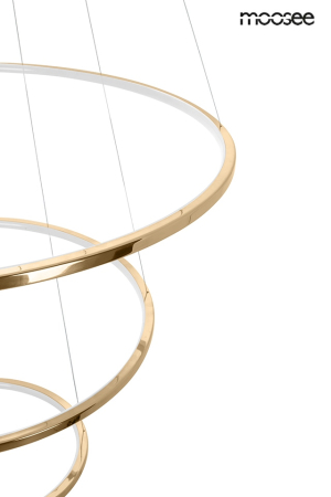 Pendul Ring Slim S 80x80x192 cm, Auriu Lucios - Moosee [4]