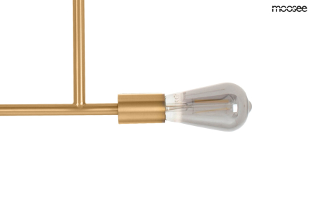 Pendul Riva 2 28x6x147 cm, Oțel Auriu - Moosee [4]