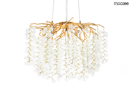 Produse - Pendul Riviera 80x80x155 cm, Acril Auriu - Moosee