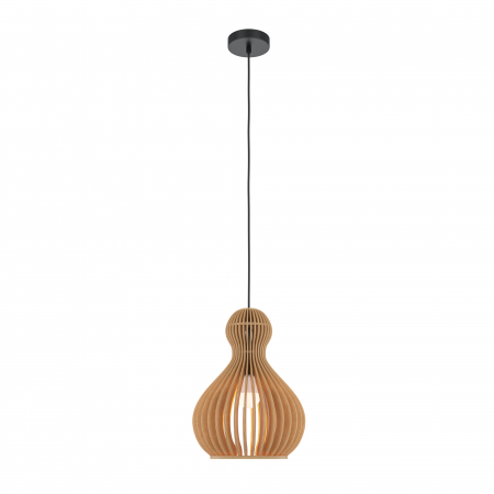 Pendule - Pendul Roots MOD192PL-01W1, 1xE27, negru+bej, IP20, Maytoni