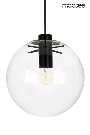 Produse - Pendul Sandra 30x30x210 cm, Negru - Moosee