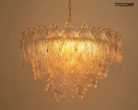 Pendul Scarlett 80x80x40 cm, Metal și Sticlă Auriu - Moosee [1]