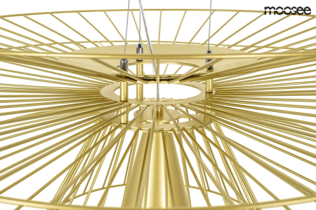 Pendul Sesto 60x60x250 cm, Auriu - Moosee [4]