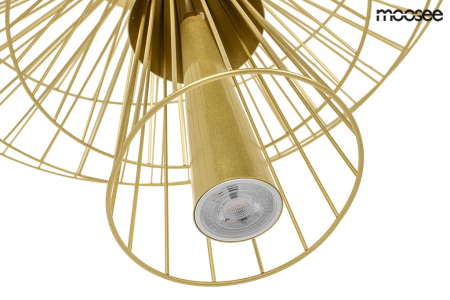 Pendul Sesto 60x60x250 cm, Auriu - Moosee [5]