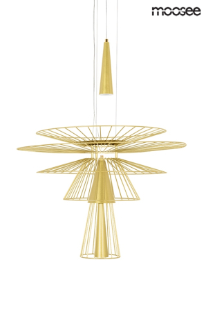 Pendul Sesto 60x60x250 cm, Auriu - Moosee [1]