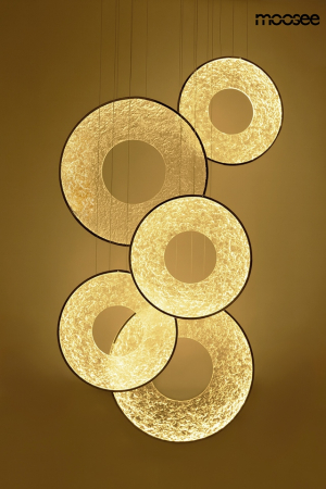 Pendul Stardust 120x40x362 cm, Oțel Auriu - Moosee [3]