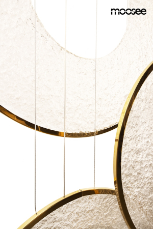 Pendul Stardust 120x40x362 cm, Oțel Auriu - Moosee [2]