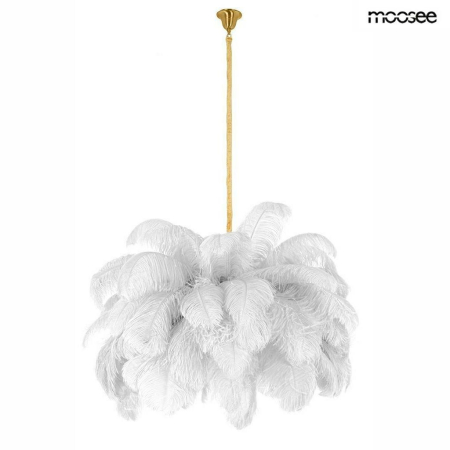 Produse - Pendul Tiffany 135x135x200 cm, Alb - Moosee