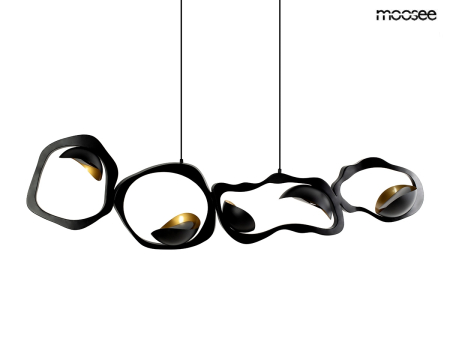 Pendule - Pendul Torre 126x20x35 cm, Metal Negru - Moosee