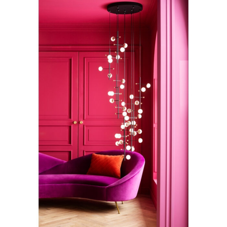 Pendul Trapez 64x64x280 cm, Negru - Kare Design [9]
