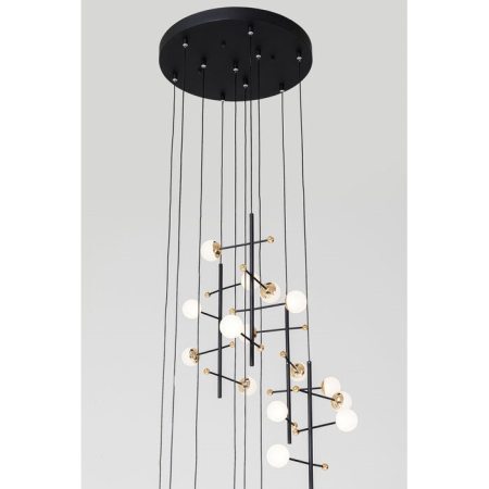 Pendul Trapez 64x64x280 cm, Negru - Kare Design [1]