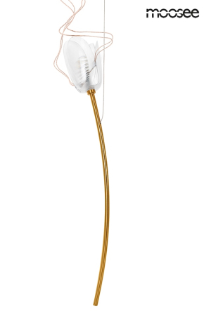 Pendul Tulippe 14 Disc 50x50x230 cm, Oțel Auriu - Moosee [3]