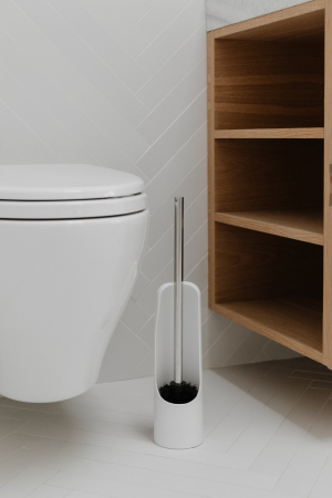 Perie de Wc Touch 9x9x44 cm, Alb - Umbra [3]