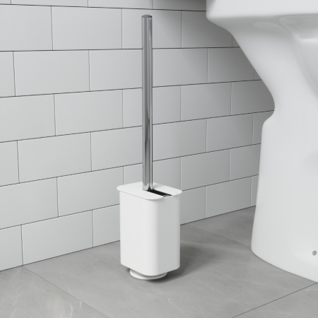 Perie WC Flex 8x12x44 cm, Alb - Umbra [3]