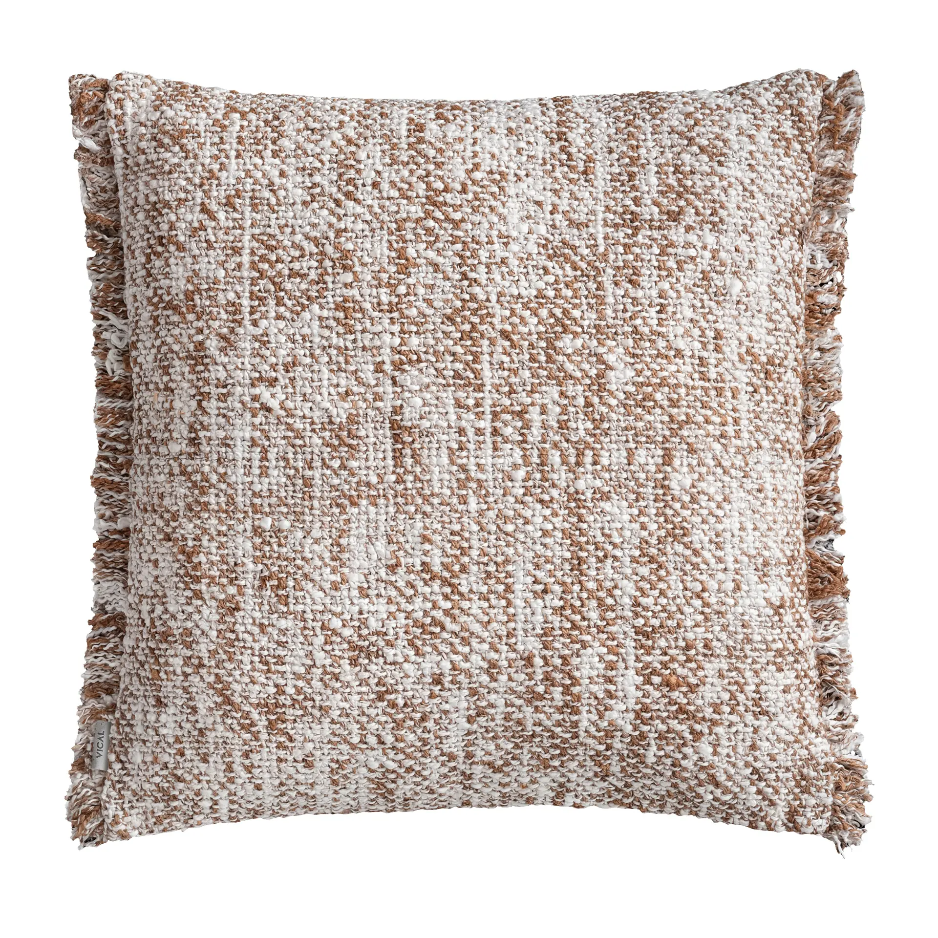 Perne decorative - Perna Aran din Bumbac și In Bej, 50x15x50cm, VicalHome 38170 VicalHome 38170