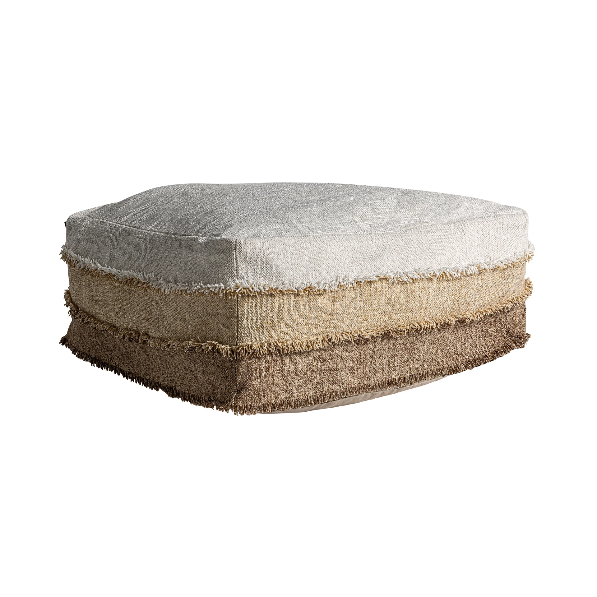 Perna Decorativa din Bumbac, Catifea si Poliester, Tonuri Maronii, 68x68 cm - VicalHome 36213 [5]
