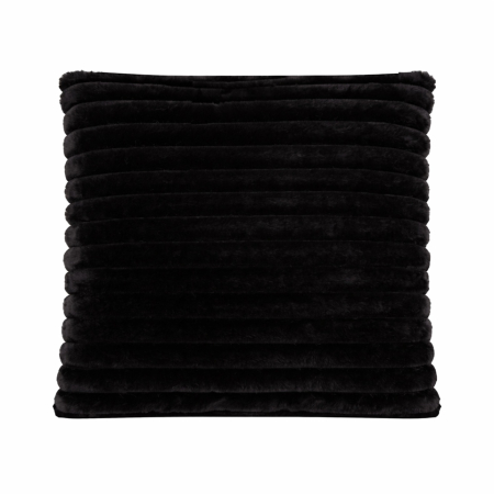 Pernă Decorativă Line 43x14x43 cm, Poliester Negru - SHP [1]