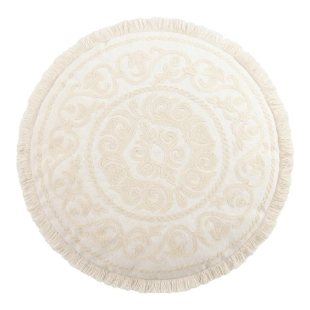Decoratiuni - Pernă Decorativă Moon 40x14x40 cm, Țesătură Bej - SHP