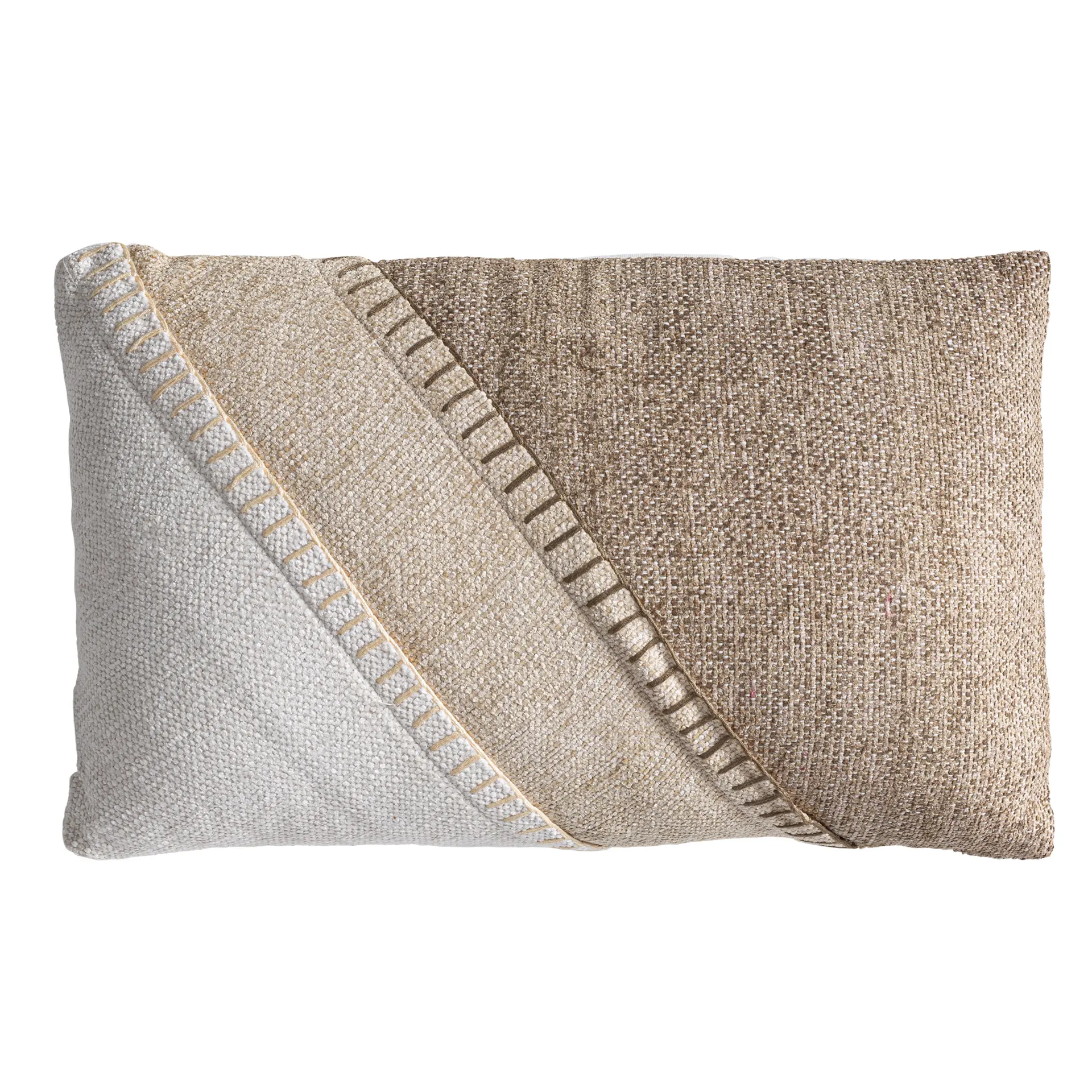Perne decorative - Perna Liken din Bumbac și Chenille Tonuri Maronii, 50x10x30cm, VicalHome 38452 VicalHome 38452